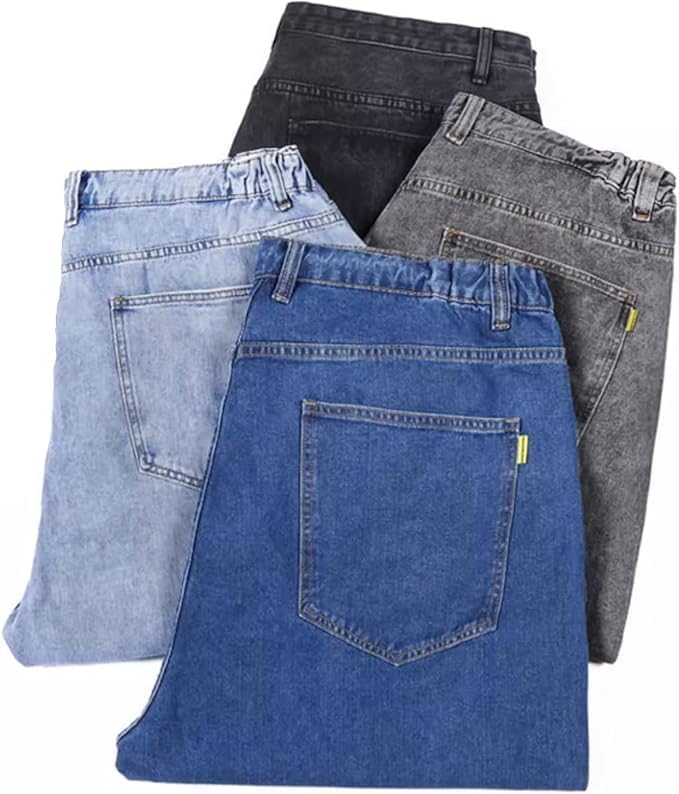 Plus Size Baggy Jeans for Men