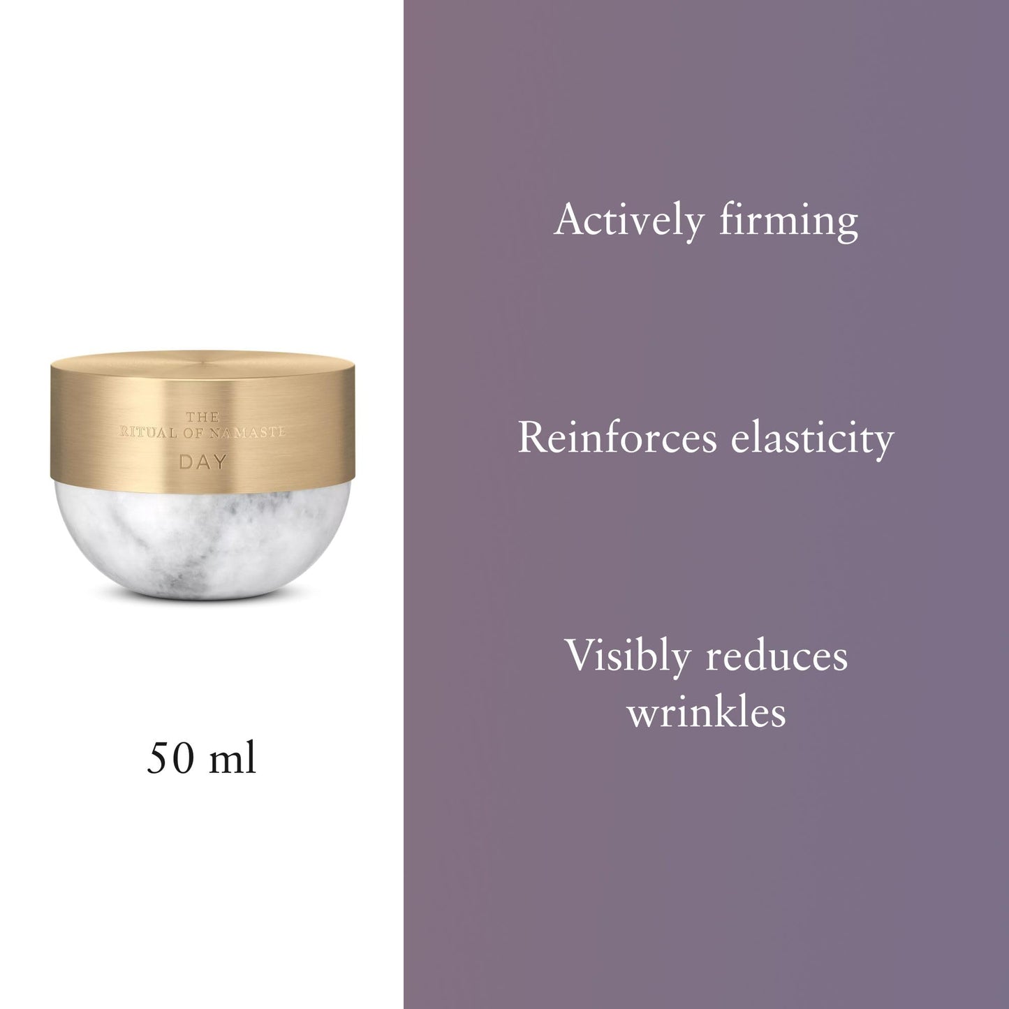 RITUALS The Ritual of Namaste Active Firming Day Cream (50ml) – Anti-Aging Firming Face Care with CICA Complex and Stone Rose