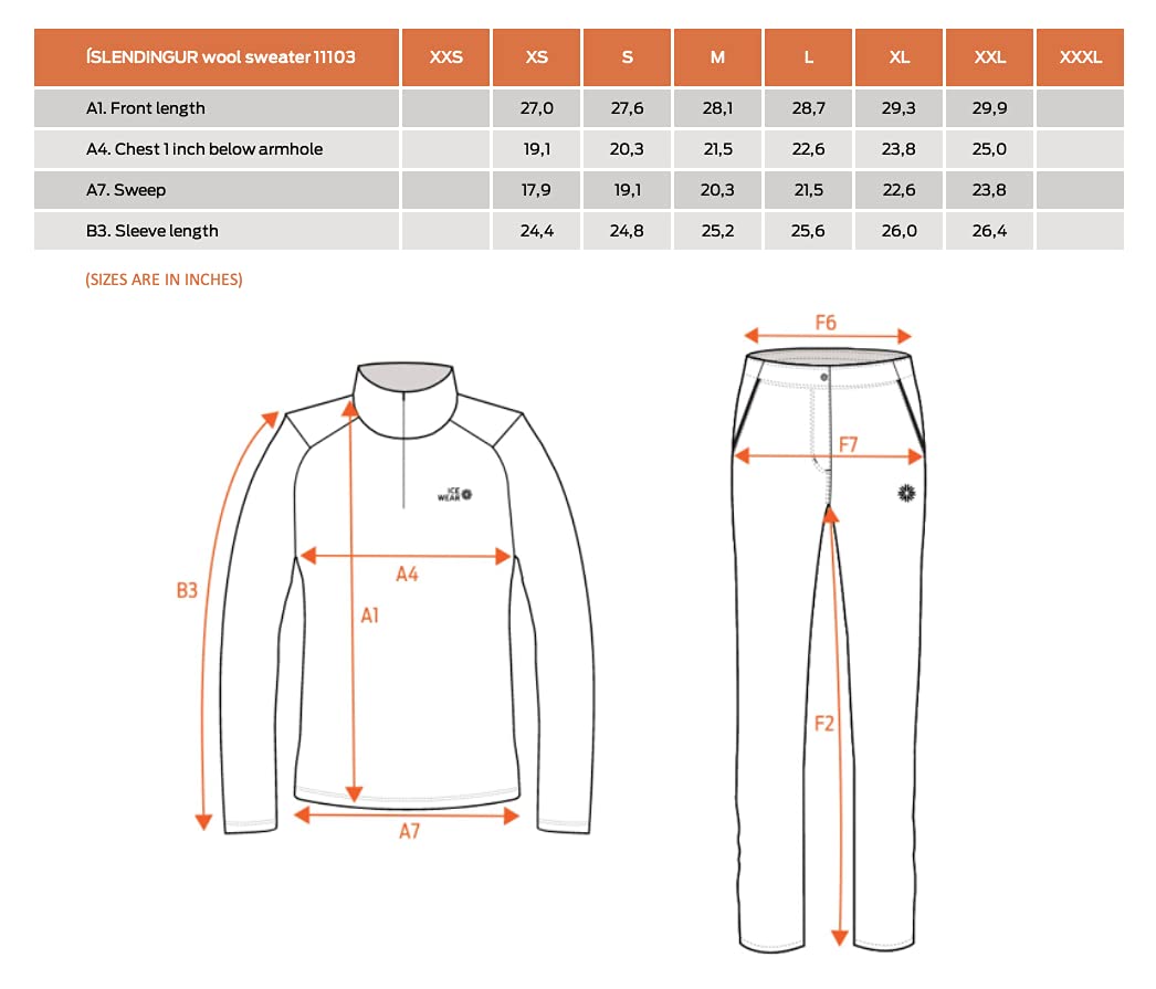 ICEWEAR Íslendingur Men’s Sweater – Crew Neck Pullover