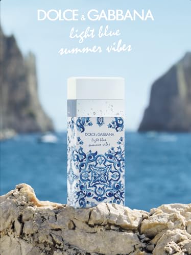 DOLCE & GABBANA, Light Blue Summer Vibes, Eau de Toilette, Unisexduft, 100 ml