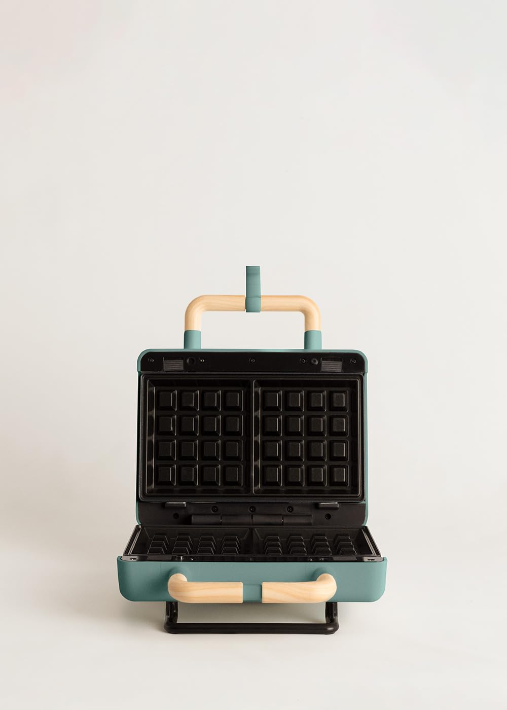 CREATE/STONE STUDIO/Sandwichmaker und Waffeleisen in Rosa-Barbie / 2 austauschbare Antihaftplatten, 1 Scheibe, 100º Offnung, BPA-frei, 105º Öffnung, Cool-Touch-Griff, 600W
