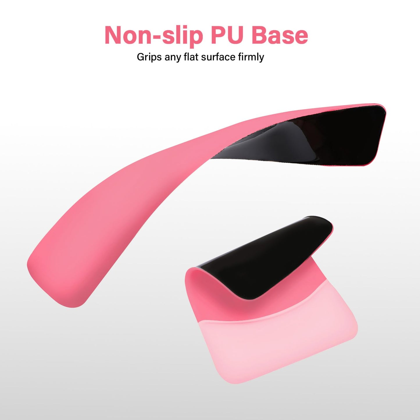 MOSISO Handgelenkstütze für Mauspad&Tastatur Set, Rechteckig Ergonomisch Mauspad Rutschfest Basis Home/Büro Schmerzlinderung&Typing Kissen mit Neopren Cloth&Erhöht Gebogen Memory Schaum,Grün