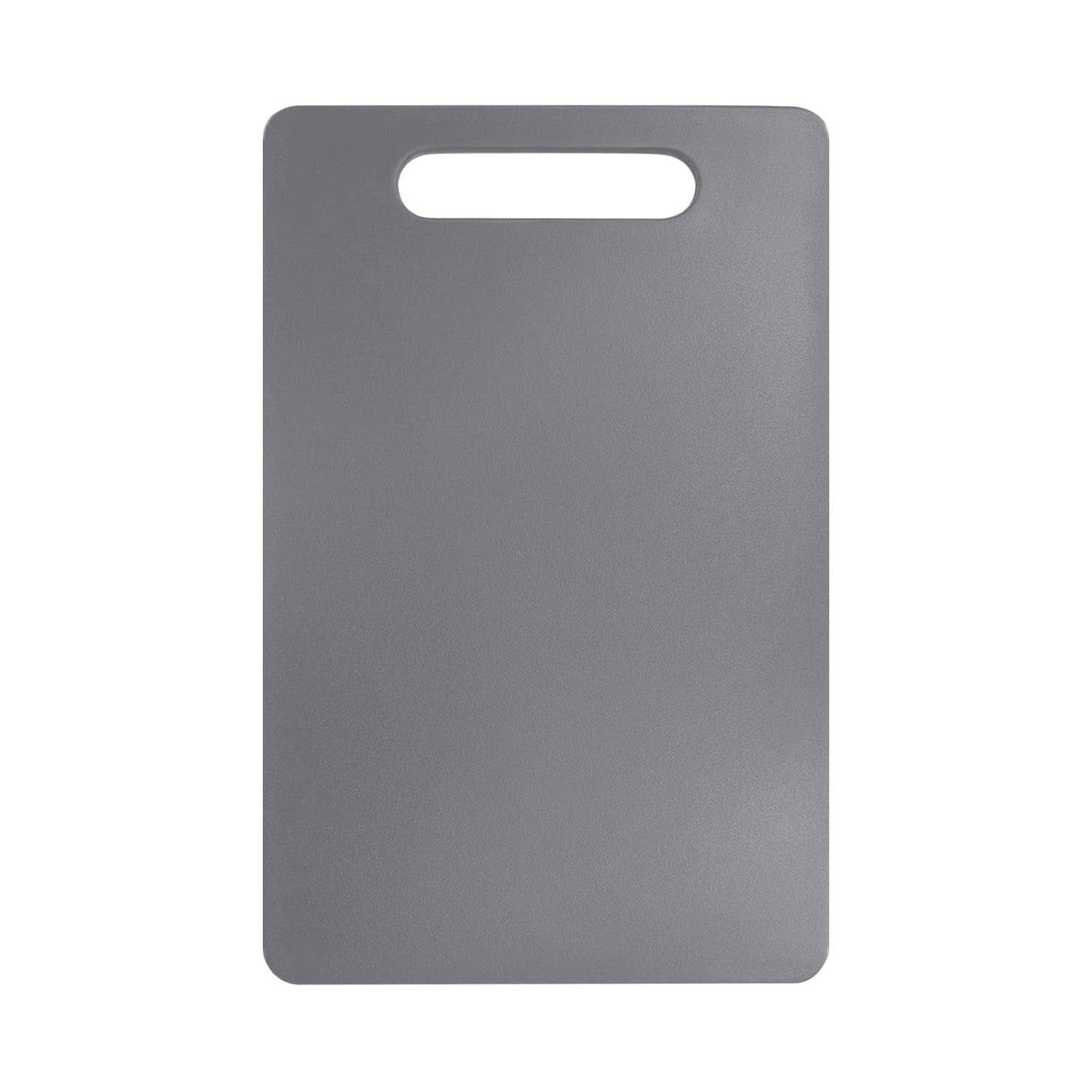 Kunststoff Schneidebrett mit Griffen, Fotouzy Dickes Schneidebrett für die Küche, lebensmittelechtes PP-Material, BPA-Free, Spülmaschinenfest, Großes Format, griffiger Griff, Schwarz