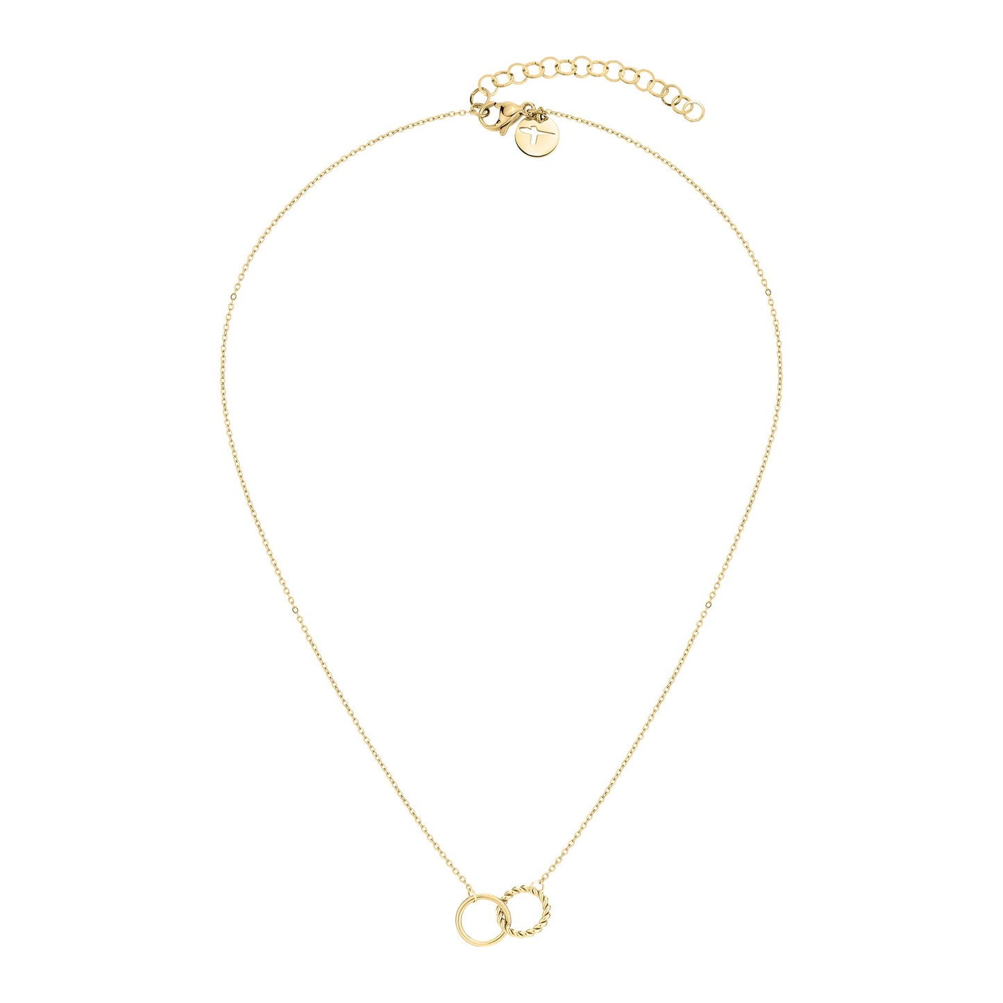Tamaris Women's Circle Pendant Necklace