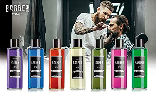 BARBER MARMARA No.2 After Shave Balsam Herren - Cream Cologne Men - 400ml - Männer Aftershave Gel - Rasur Nachbehandlung - pflegt und kühlt - gegen Rasur Brand - Gesichtspflege - Barbershop-Duft
