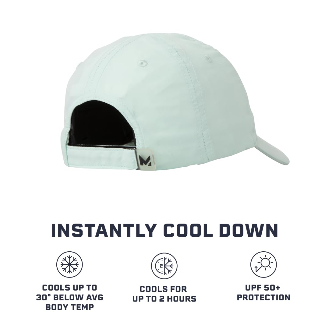 MISSION Cooling UPF Performance Hat - Unisex One Size Cap for Workouts, Golf & Running - Sweat & Water Activated Technology
