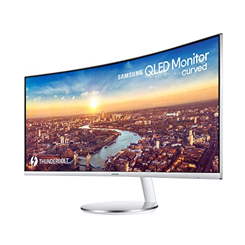 Samsung ViewFinity S50C Monitor S34C500GAU, 34 Zoll, VA-Panel, Ultra WQHD Auflösung, Eco Saving Plus, AMD Freesync, HDR10, 5 ms Reaktionszeit, Bildwiederholrate 100 Hz, Schwarz