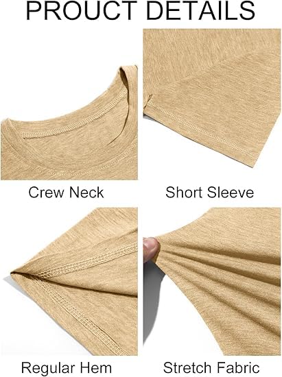 Men’s Crew Neck Short Sleeve T-Shirt