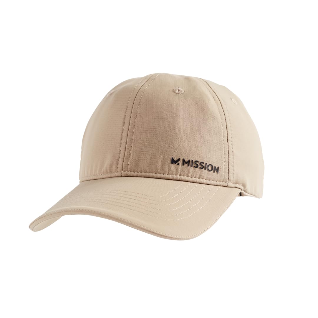 MISSION Cooling UPF Performance Hat - Unisex One Size Cap for Workouts, Golf & Running - Sweat & Water Activated Technology