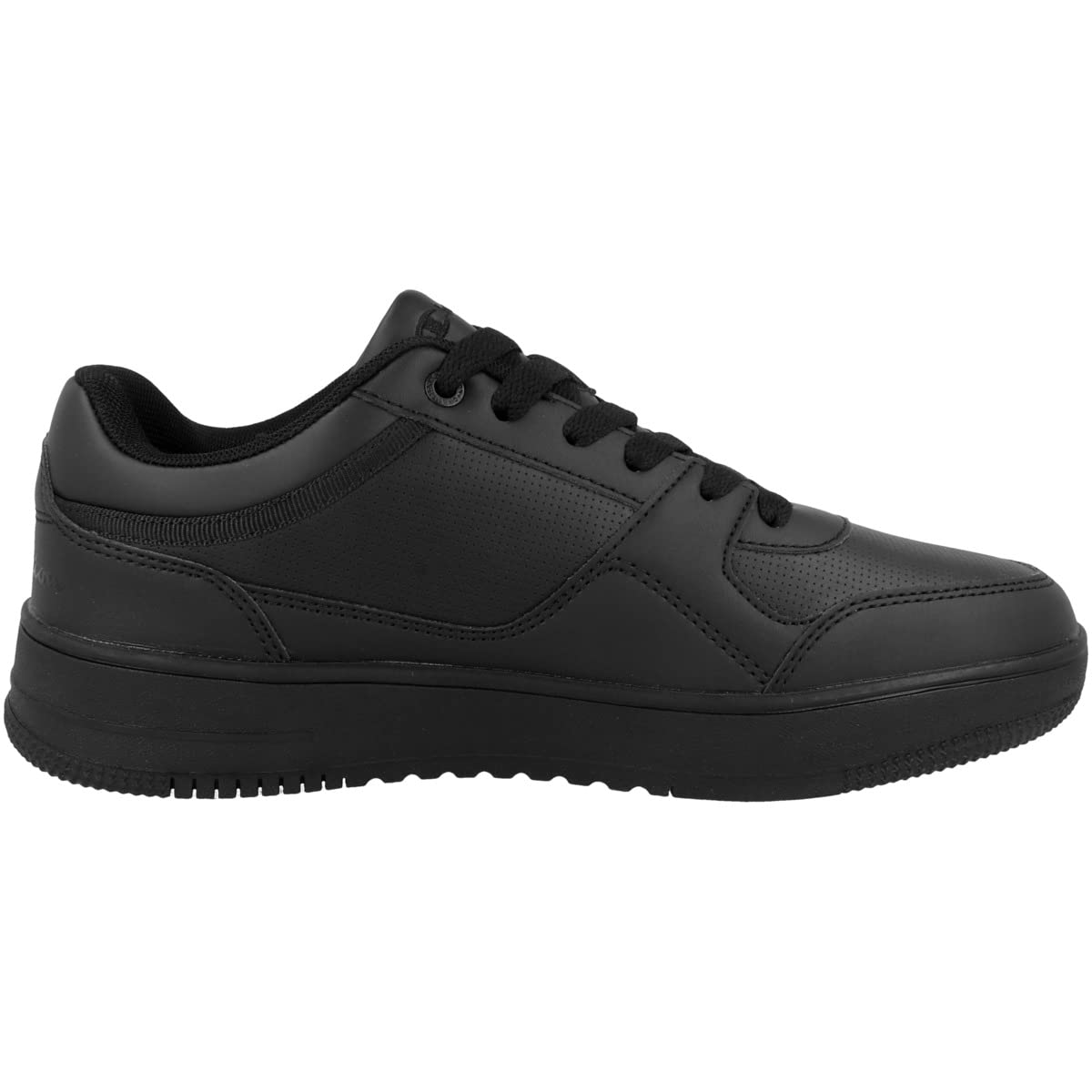 Champion Men’s Rebound Low Sneakers – PU Leather Casual Lace-Up Shoes