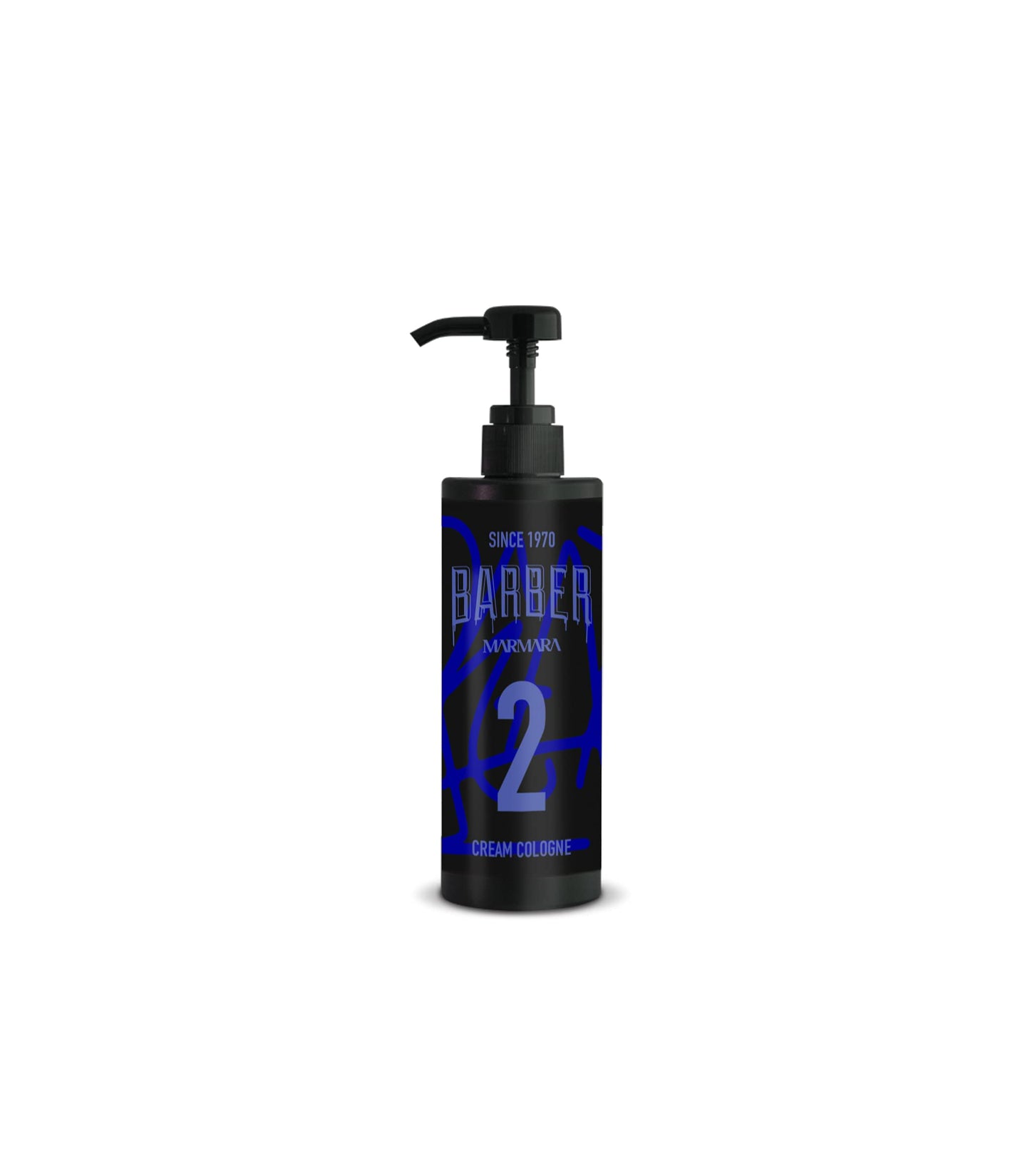 BARBER MARMARA No.2 After Shave Balsam Herren - Cream Cologne Men - 400ml - Männer Aftershave Gel - Rasur Nachbehandlung - pflegt und kühlt - gegen Rasur Brand - Gesichtspflege - Barbershop-Duft