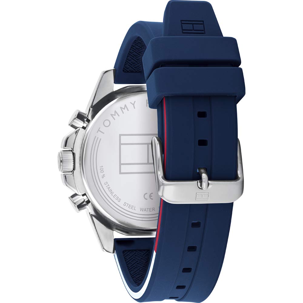 Tommy Hilfiger Multi Zifferblatt Quarz Uhr für Herren mit Edelstahl- oder Silikonarmband