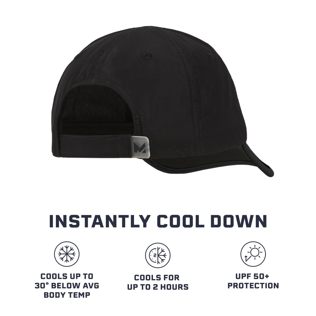 MISSION Cooling UPF Performance Hat - Unisex One Size Cap for Workouts, Golf & Running - Sweat & Water Activated Technology