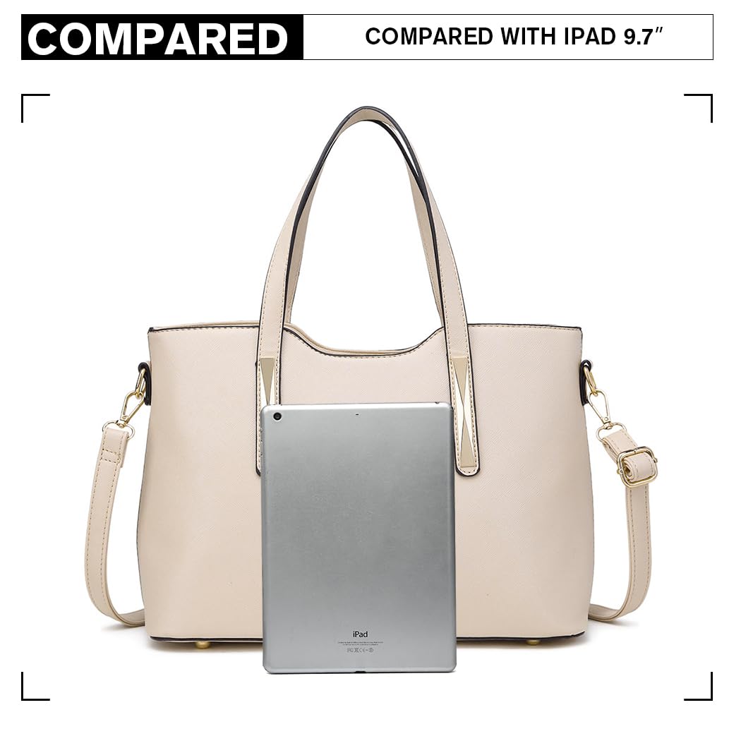 Miss Lulu Women’s Handbag – 2-Piece Medium Shoulder Bag Set