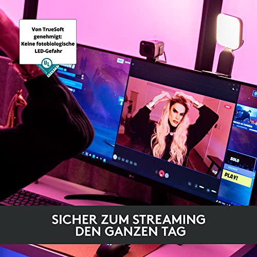 Logitech Brio 100 Full HD-Webcam für Meetings und Streaming, Auto-Lichtausgleich, integriertes Mikrofon, Abdeckblende, USB-A, für Microsoft Teams, Google Meet, Zoom und mehr - Graphit