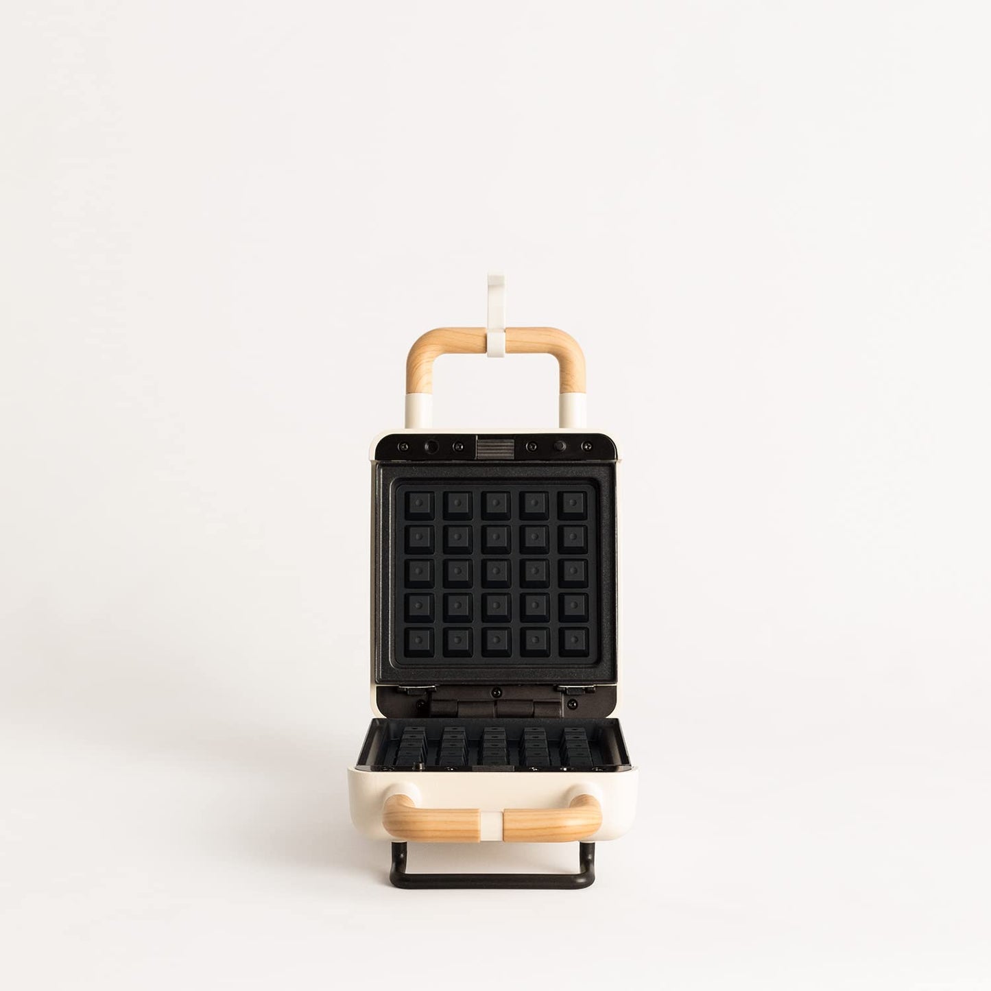 CREATE/STONE STUDIO/Sandwichmaker und Waffeleisen in Rosa-Barbie / 2 austauschbare Antihaftplatten, 1 Scheibe, 100º Offnung, BPA-frei, 105º Öffnung, Cool-Touch-Griff, 600W