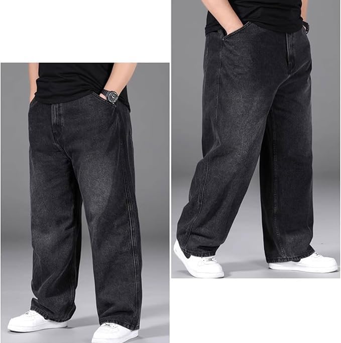 Plus Size Baggy Jeans for Men