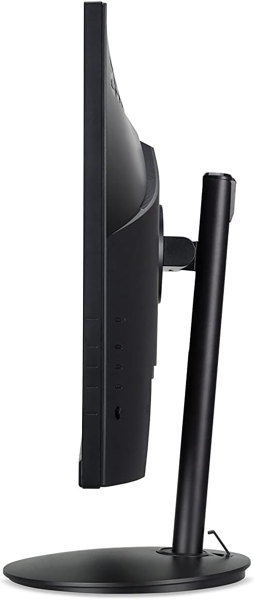 Acer CBA242YH Monitor 23,8 Zoll (60 cm Bildschirm) Full HD, 100Hz HDMI, 75Hz VGA, 4ms (GTG), HDMI 1.4, VGA, höhenverstellbar, drehbar, FreeSync, Schwarz