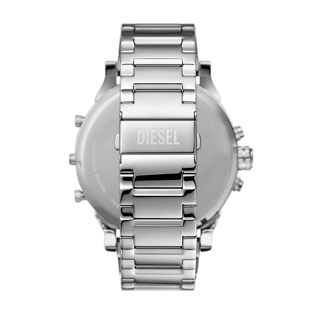 Diesel Mr. Daddy Men's Multifunctional Watch with Silicone, Stainless Steel or Leather Strap