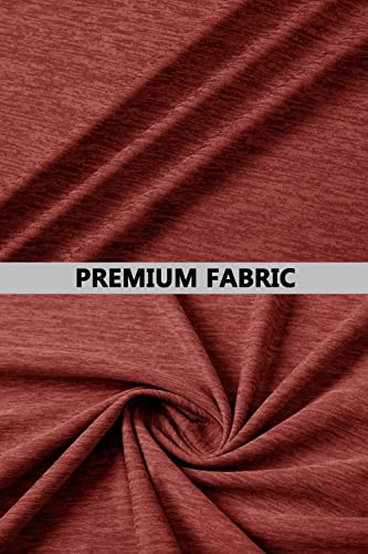 Men’s Quick-Dry Heathered Sports T-Shirt