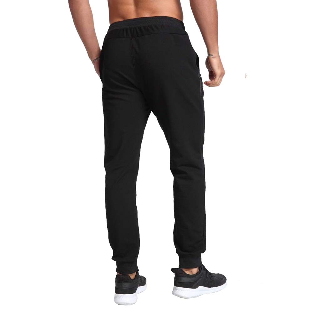 Tansozer Men’s Jogging Pants – Cotton Fitness Trousers