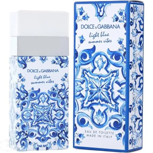 DOLCE & GABBANA, Light Blue Summer Vibes, Eau de Toilette, Unisexduft, 100 ml