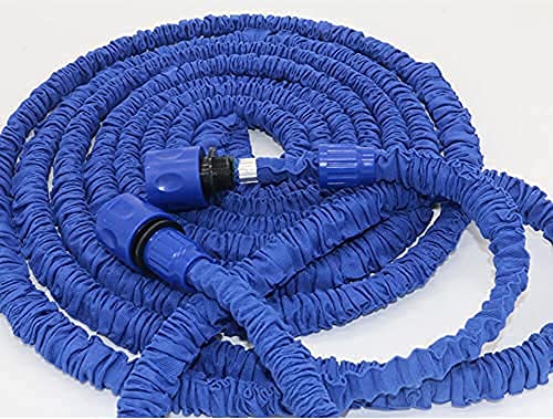 Yiting Gartenschlauch Flexibler 5m 10m 20m 15m 30m 45m 50m 60m, 3-Mal Magischer Flexibel Garten Schlauch Wasserschlauch mit 8 Modi Wassersprühpistole und Adapter 3/4"&1/2" Schlauchverbindungs-Fittings