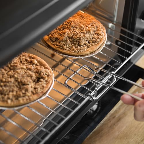 Cecotec Tischofen Bake&Toast 1090 Black, 10 L, 1000 W, 60-Minuten-Timer, Temperaturregelung bis zu 230ºC, Backblech, Grillrost und Zange mit Griff