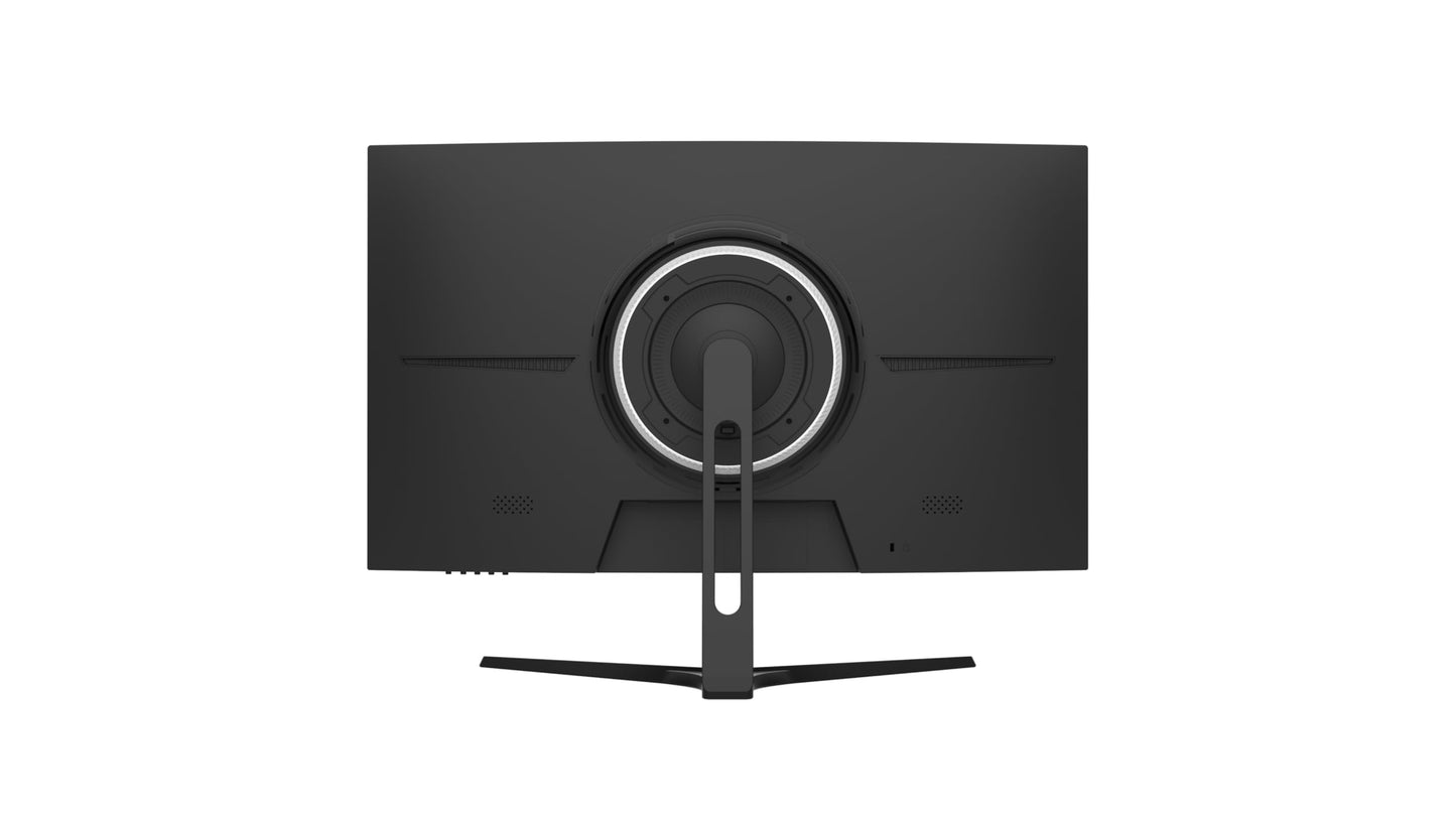 ODYS i27 Monitor - 27-Zoll-Bildschirm im rahmenlosen Design, Full HD, 100 Hz, mit HDR, IPS Panel, FreeSync, HDMI, USB-C, 3,5mm Audio