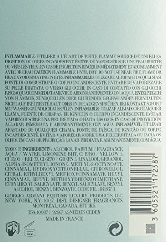 Giorgio Armani Acqua di Gioia Woman femme, Eau de Parfum, 1er Pack (1 x 100 ml)