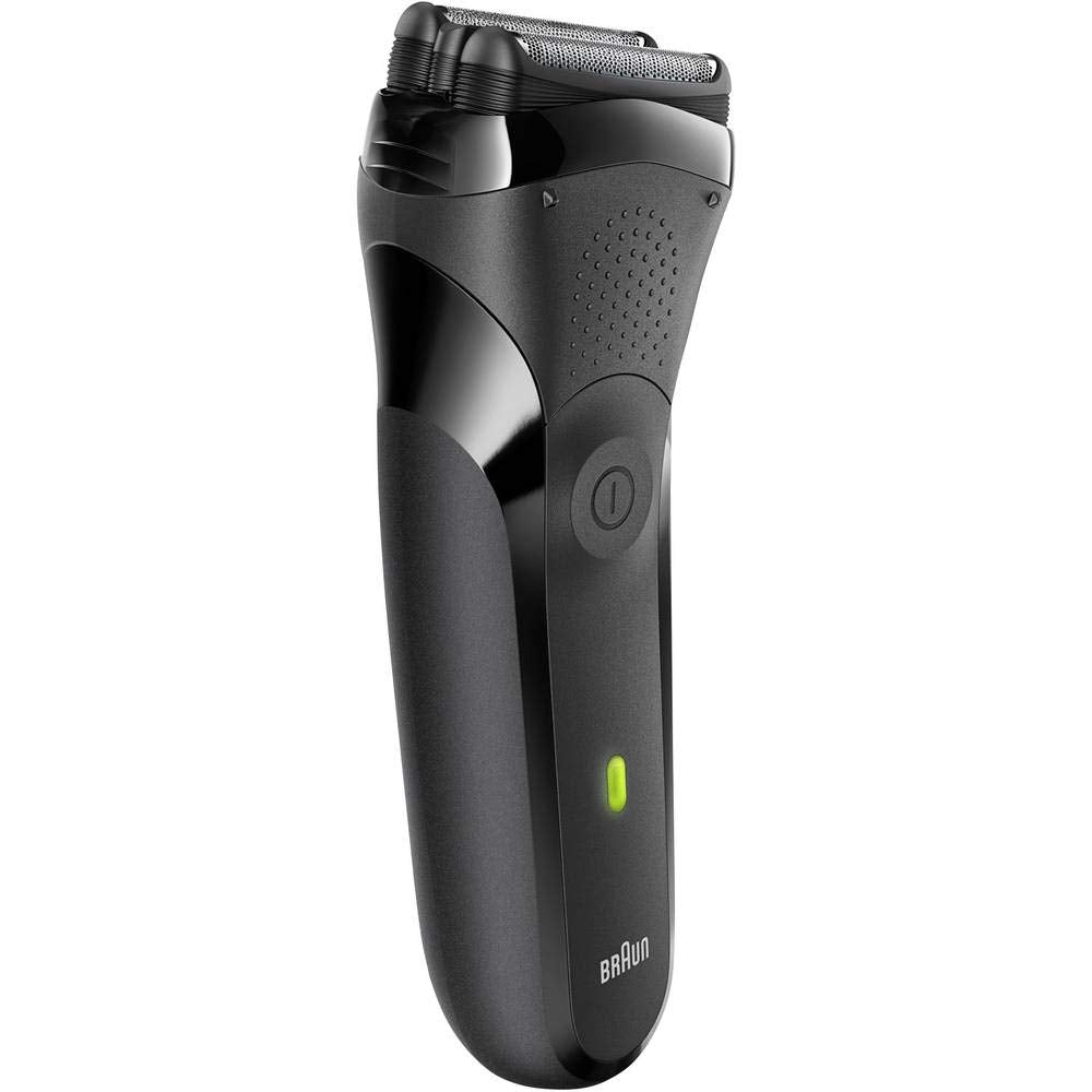Braun Series 3 ProSkin Elektrorasierer mit Präzisionstrimmer, Rasierer Herren Elektrisch, elektrischer Rasierer, Wet&Dry, rasierapparat, trockenrasierer, Made in Germany, 3040s, schwarz/blau