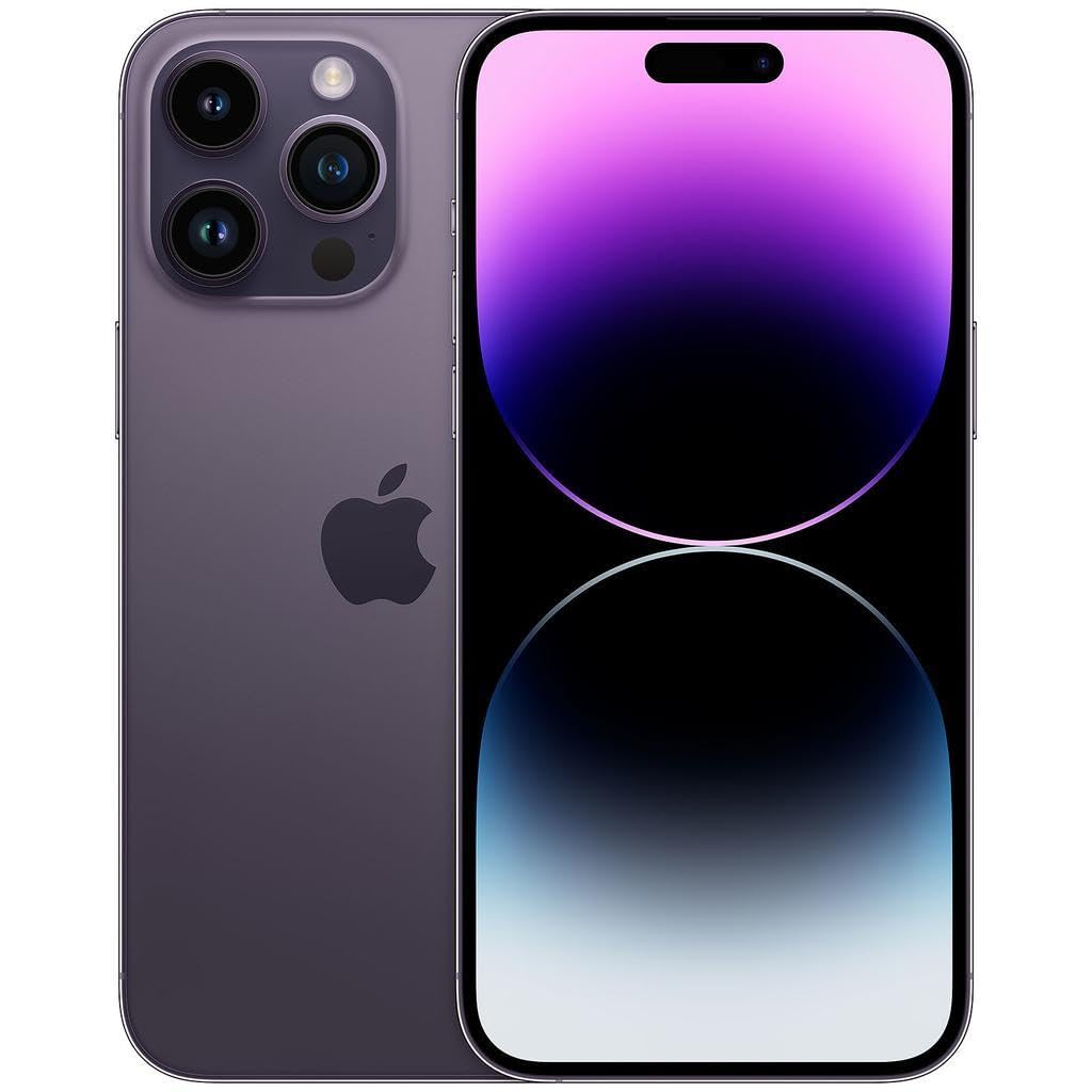 Apple iPhone 14 Pro – 6.1" Super Retina XDR, Always-On, 120Hz ProMotion, Unlocked