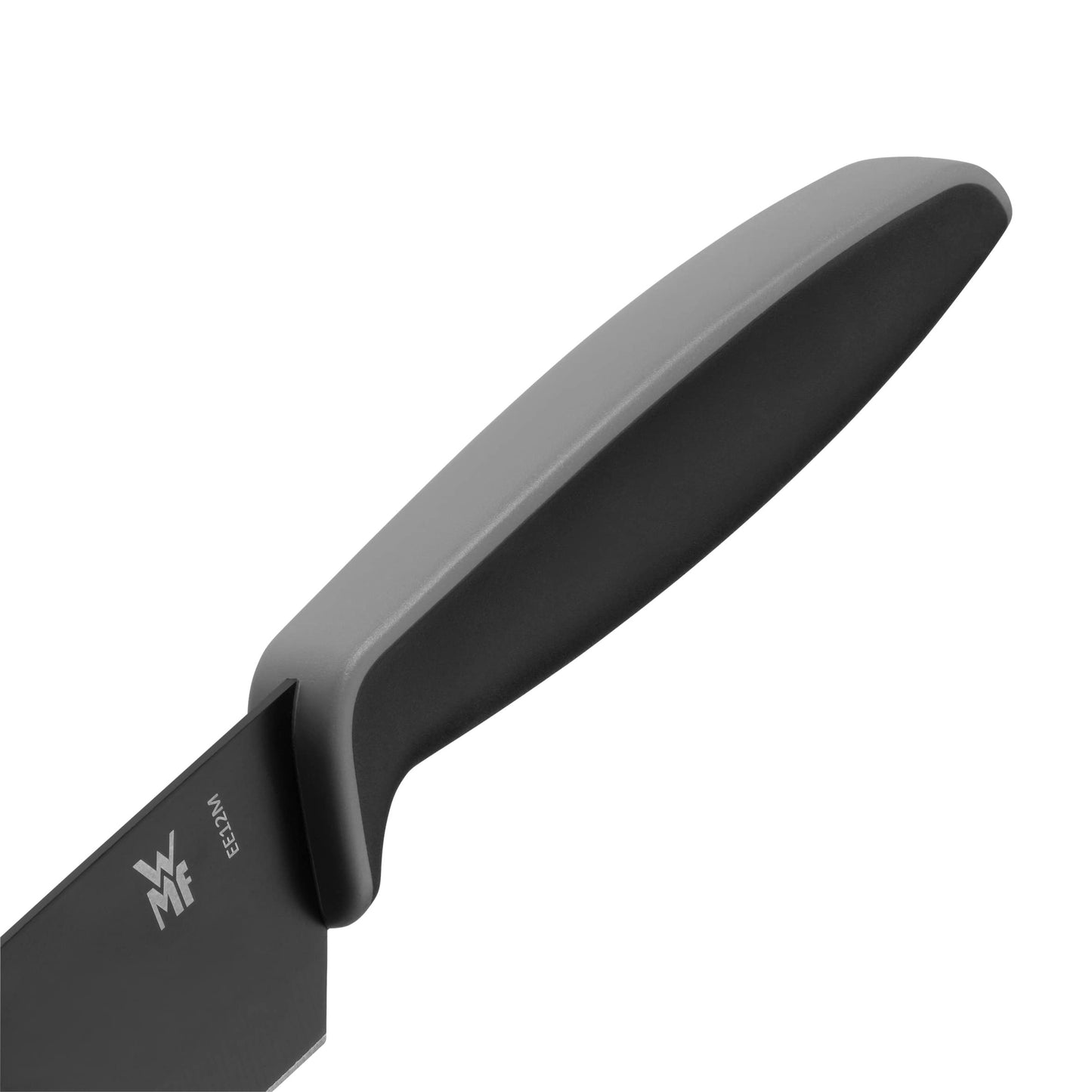 WMF Touch Messerset 2-teilig, Küchenmesser mit Schutzhülle, Spezialklingenstahl antihaftbeschichtet, scharf, Kochmesser, Gemüsemesser, schwarz