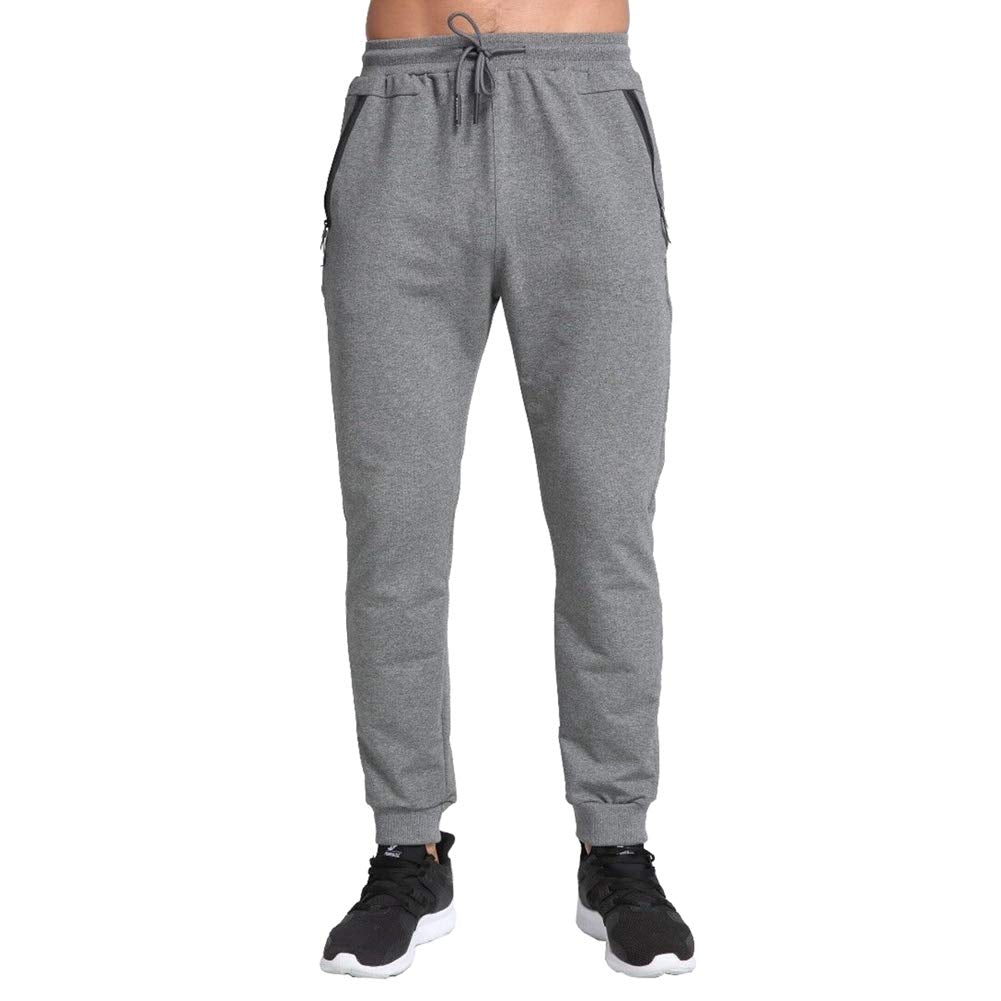 Tansozer Men’s Jogging Pants – Cotton Fitness Trousers