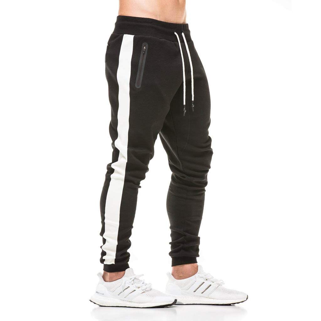 Tansozer Men’s Jogging Pants – Cotton Fitness Trousers