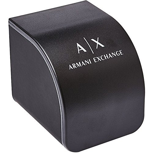 Armani Exchange Watch for Men, Quartz Movement and 42mm Case Size with Stainless Steel, Leather or Silicone Strap