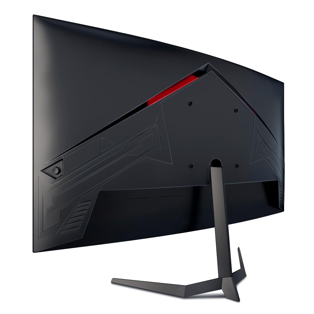 LC-POWER LC-M24-FHD-165-C-V2 24 Zoll Curved Gaming Monitor, FHD 1920x1080 Pixel, 1ms, 165Hz, AMD FreeSync, G Sync kompatibel, HDMI, Display Port, VESA