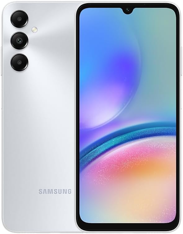 Samsung Galaxy A05s Smartphone, 64GB, 6.5" Display, Android 13 - Silver