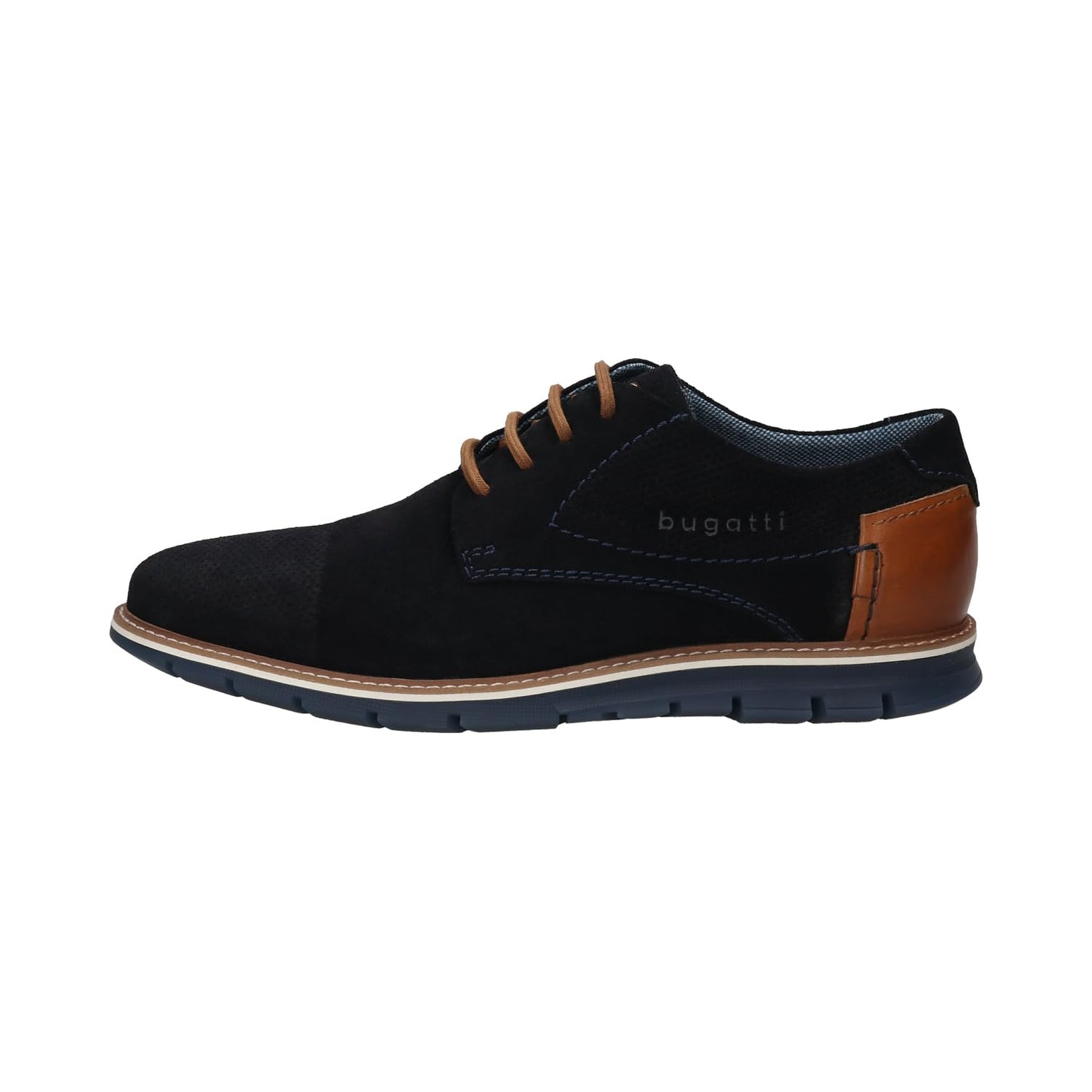 bugatti Men’s Lace-Up Shoes – Elegant Casual Sneakers