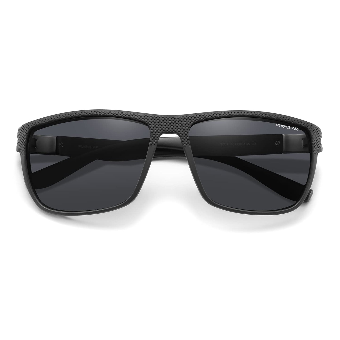 PUKCLAR Polarisierte Männer Sonnenbrille Sport Fahren Frauen Sonnenbrille Radfahren Laufen Fischen Brille TR90 Frame