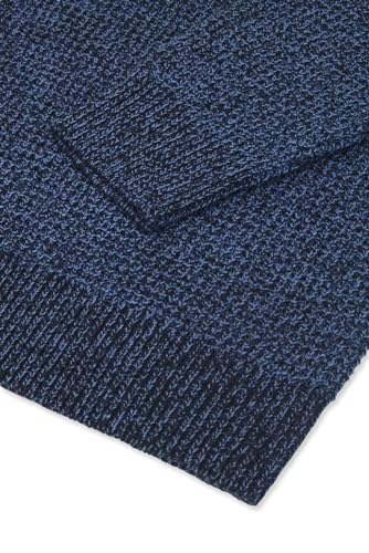 Xact Men’s Waffle Knit Crewneck Sweater – Classic Midweight Pullover