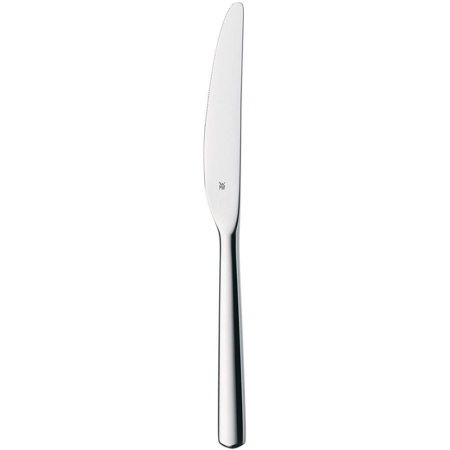 WMF Boston Edelstahl Besteck Set 6 Personen, Essbesteck Set 30 teilig, Monobloc-Messer, Cromargan Edelstahl poliert, spülmaschinenfest