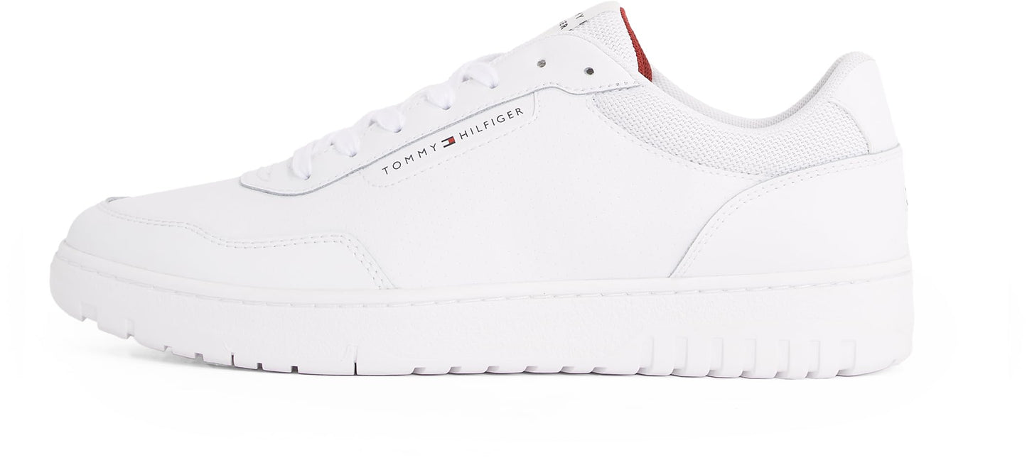 TOMMY HILFIGER Men’s Leather Low Top Sneakers