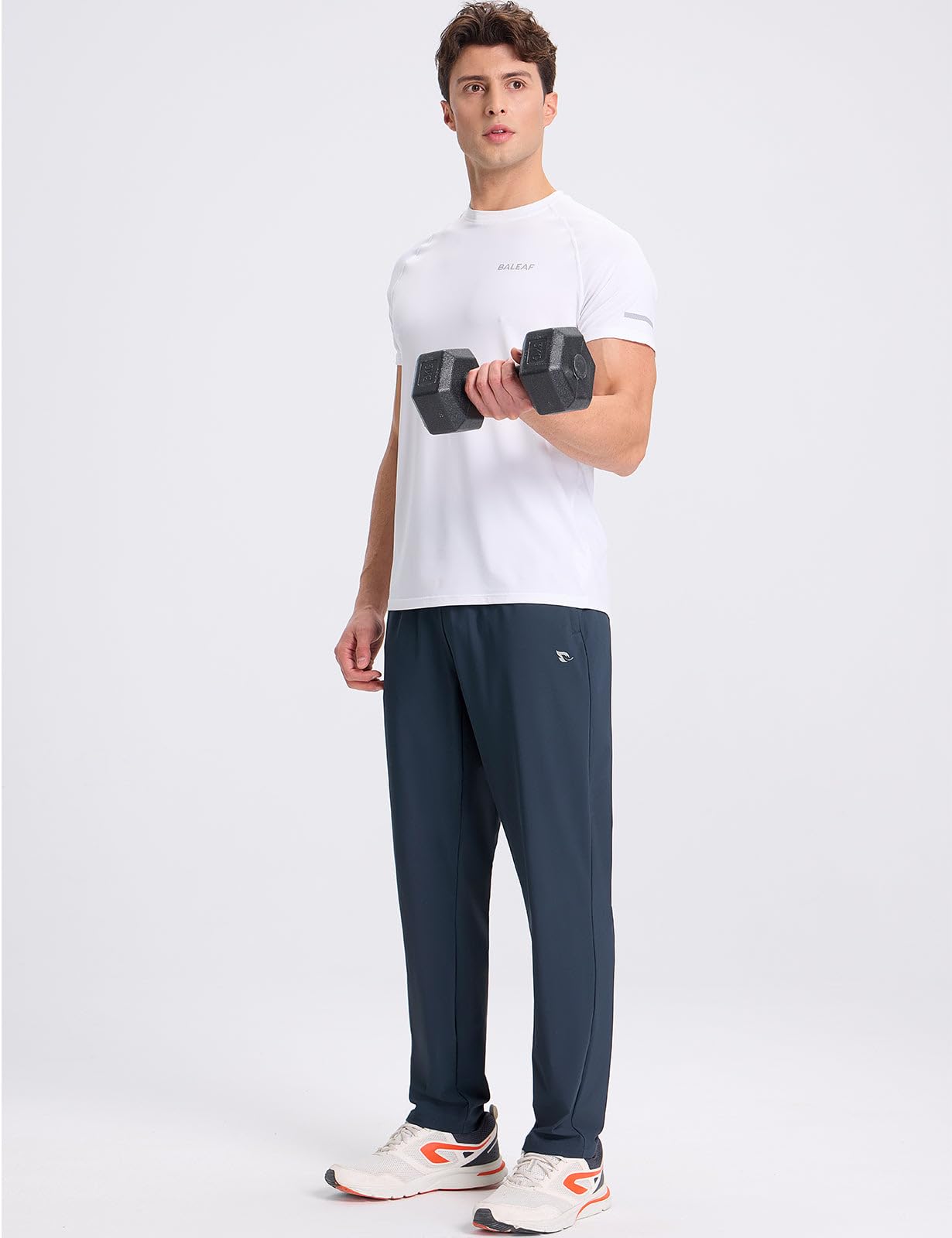 Baleaf Men’s Quick-Dry Joggers – Lightweight Nylon Running Pants