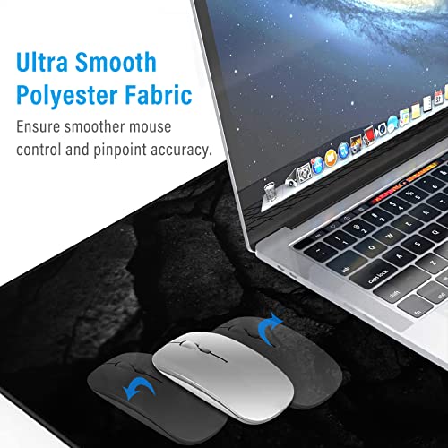 Anpollo Gaming Mouse Mat XXL 900 x 400 x 3 mm Non-Slip Desk Mat Table Mat Multifunctional Office Mouse Mat, Type 1