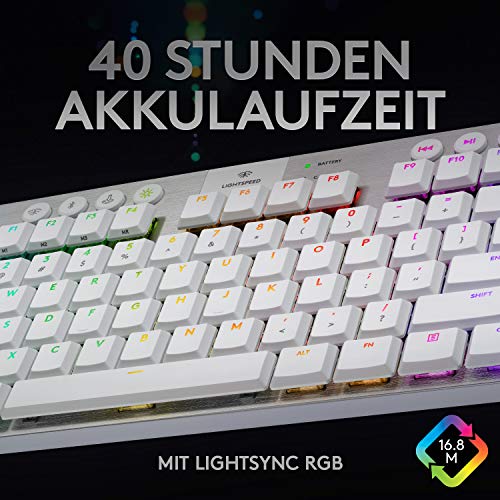 Logitech G502 X Kabelgebundene Gaming-Maus - LIGHTFORCE Hybrid optisch-mechanische Primärschalter, HERO 25K Gaming-Sensor, Kompatibel PC - macOS/Windows - Weiß