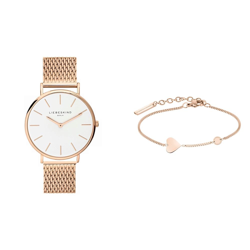 Liebeskind Analog Quartz Wristwatch with Stainless Steel Bracelet