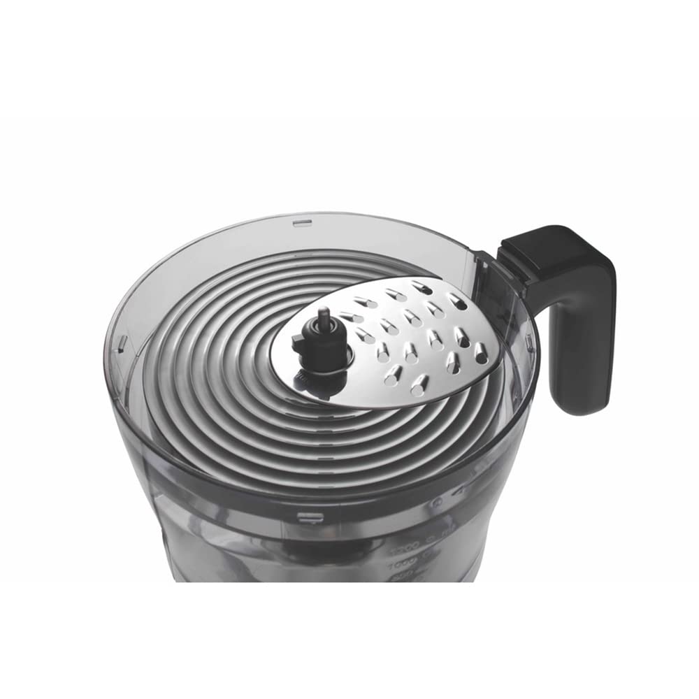 Karaca Mastermaid Power Max 11 in 1 Kitchen Robot Glossy Black 2500 W, Black, Capacity, Chopping, Mixing, Grinding, Grating, Slicing