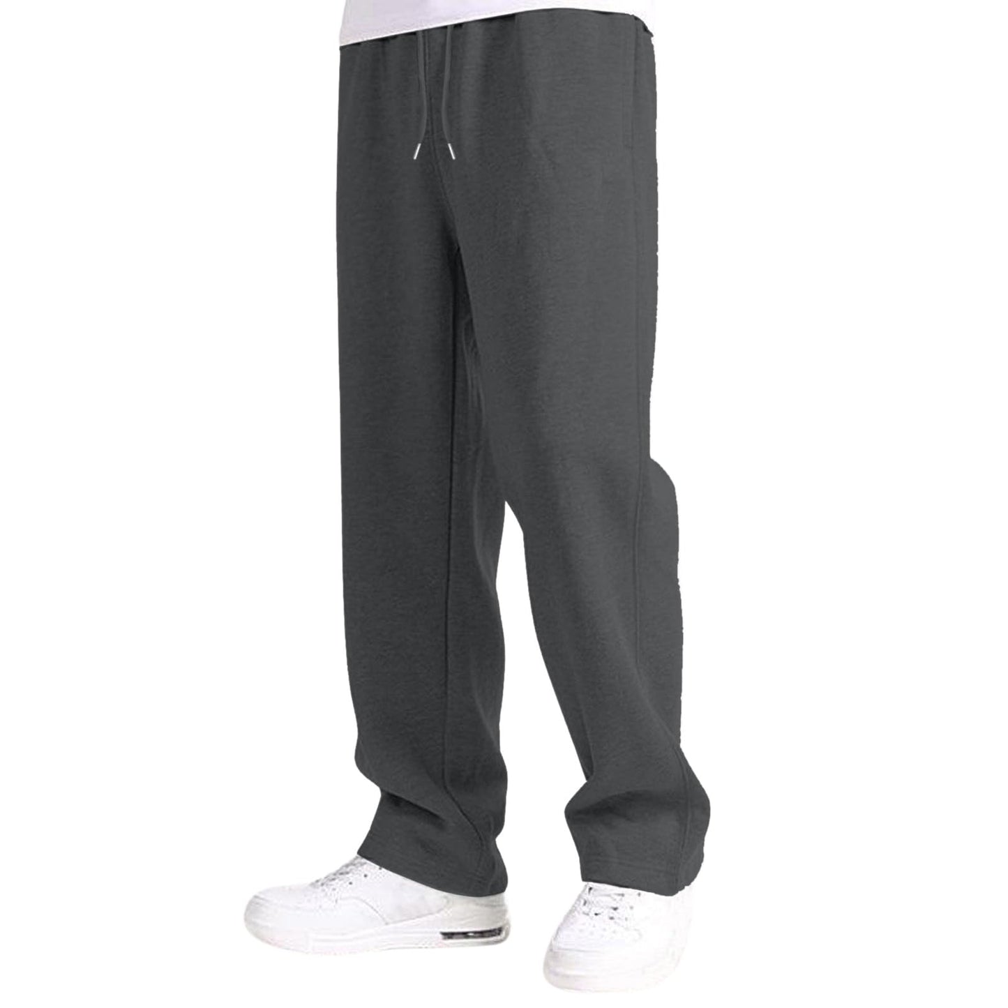 Men’s Baggy Fit Jogging Pants – Fleece-Lined Cotton Blend Sweatpants