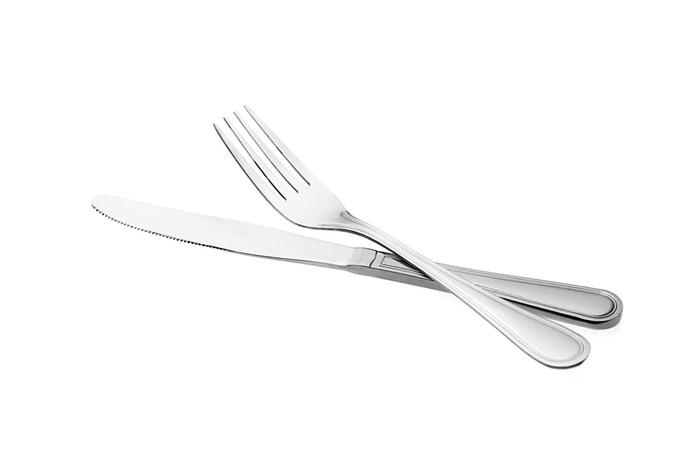 Otto Koning Frankfurt, 16-teiliges Edelstahl Besteck Set, Hochglanzpoliert, Essbesteck für 4 Personen, Klassisches und Schlichtes Design.
